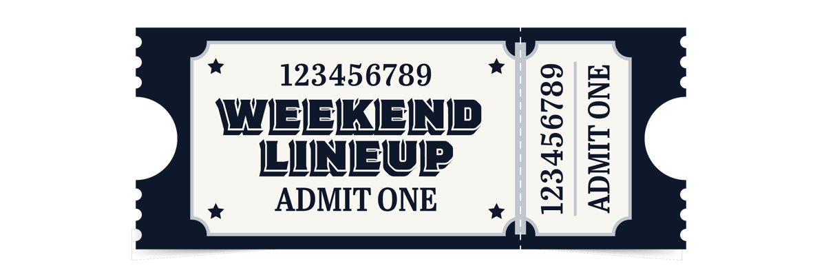The Weekend Lineup: March 27–29, 2026